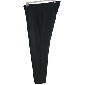 Eileen Fisher Pants Slim Ankle Size XL Black Pull On Stretch